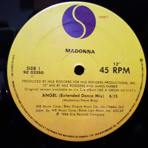 Madonna - Angel - 1985