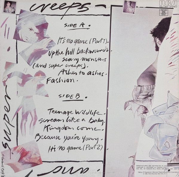 David Bowie - Scary Monsters - 1980