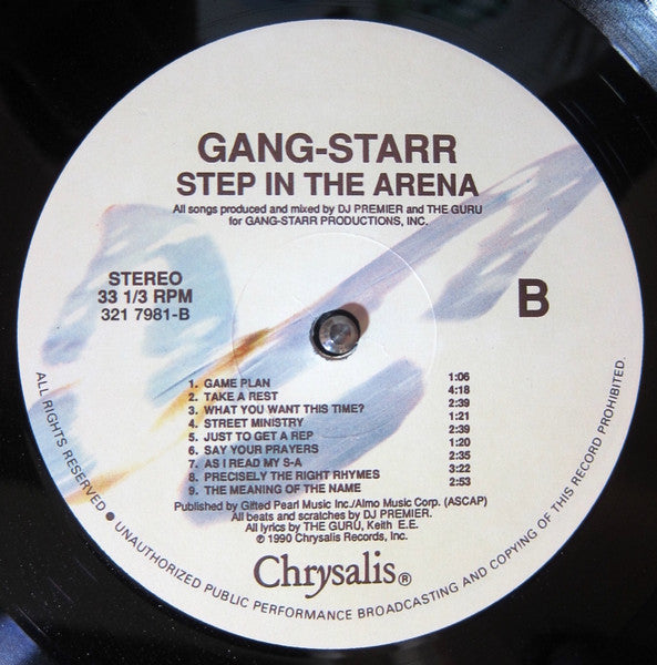 Gang Starr - Step In The Arena - 1990