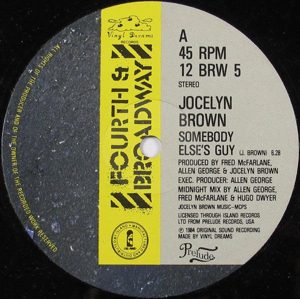 Jocelyn Brown - Somebody Else's Guy 1984 - Quarantunes