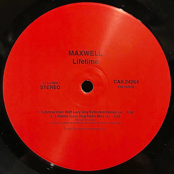 Maxwell - Lifetime