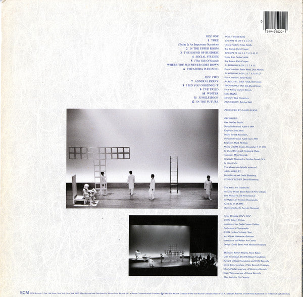 David Byrne - Music For The Knee Plays - 1985
