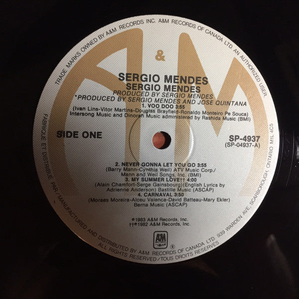 Sérgio Mendes - Sergio Mendes - 1983