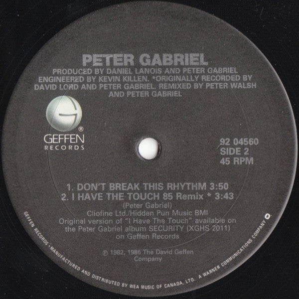 Peter Gabriel - Sledgehammer - 1986