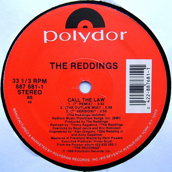 The Reddings - Call The Law