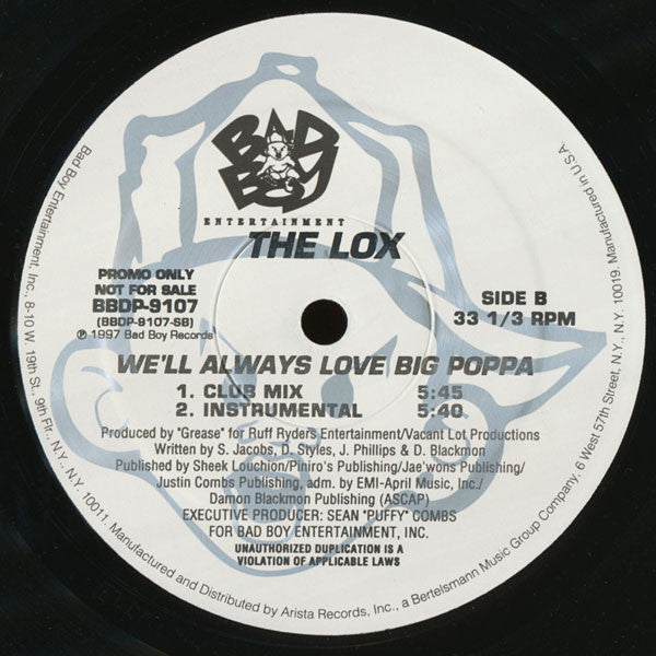 Lox, The - We'll Always Love Big Poppa - 1997