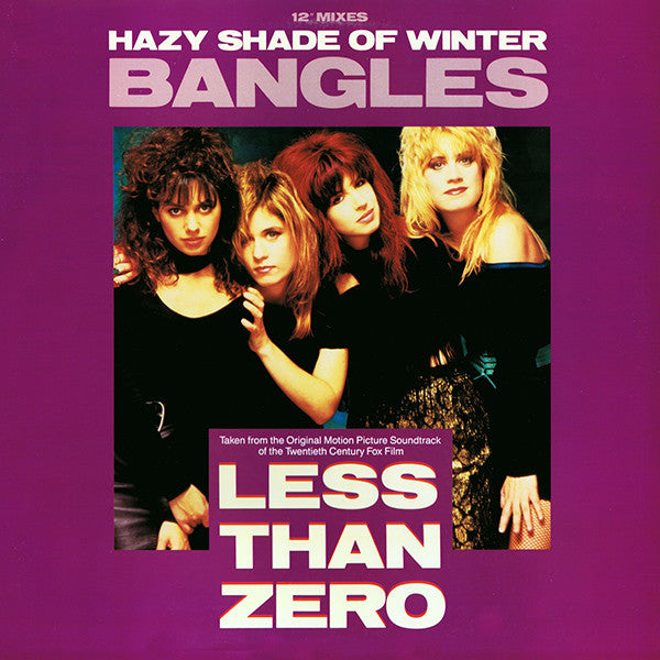 Bangles - Hazy Shade Of Winter (12" Mixes) - 1987