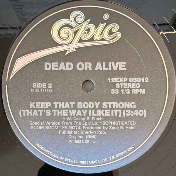 Dead Or Alive - That's The Way (I Like It) - 1984