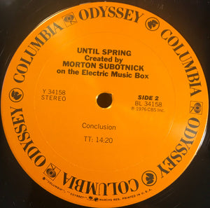 Morton Subotnick - Until Spring