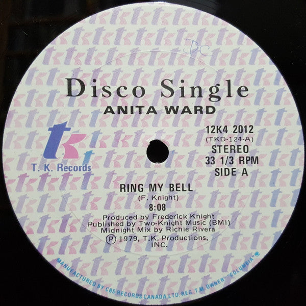 Anita Ward - Ring My Bell / Make Believe Lovers - 1979