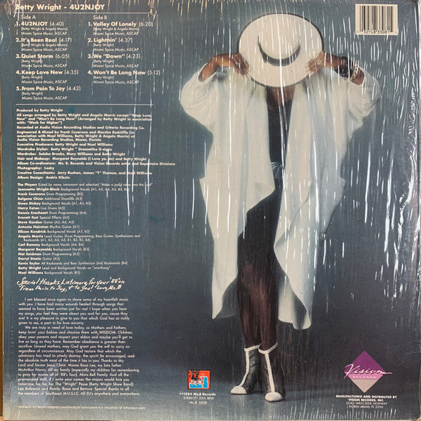 Betty Wright - 4U2NJOY