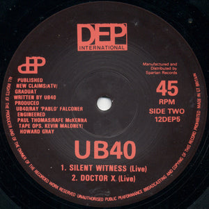 UB40 - So Here I Am - 1982