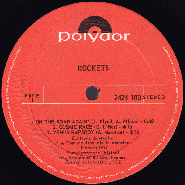 Rockets - On The Road Again
