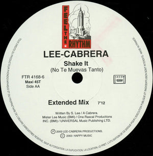 Lee-Cabrera - Shake It (No Te Muevas Tanto)