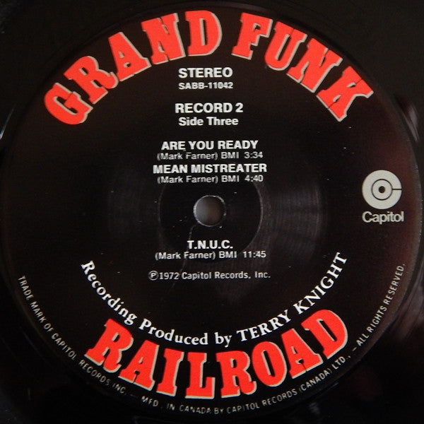 Grand Funk Railroad - Mark, Don & Mel 1969-71 - 1972