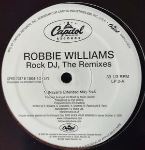 Robbie Williams - Rock DJ, The Remixes - 2000