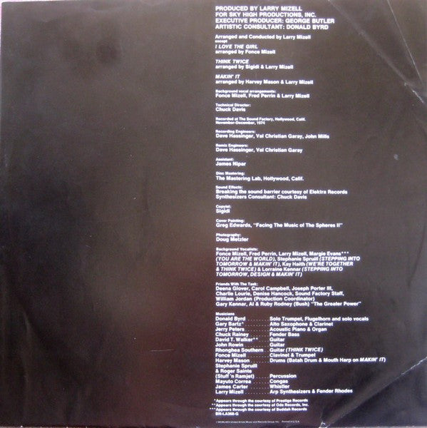 Donald Byrd - Stepping Into Tomorrow - 1975