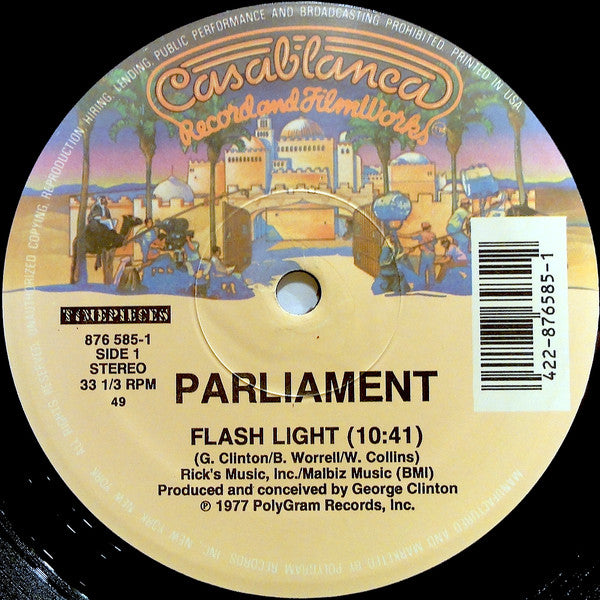 Parliament - Flash Light / P-Funk (Wants To Get Funked Up) - 1989