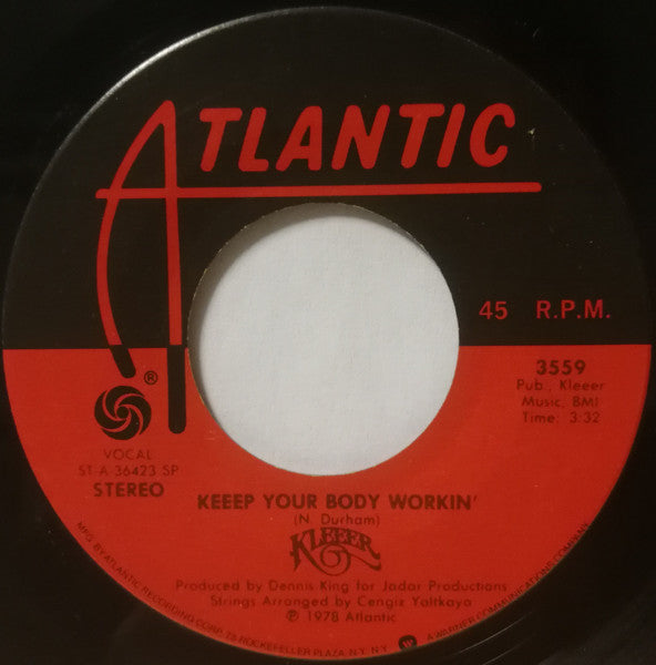 Kleeer - Keeep Your Body Workin' - 1978