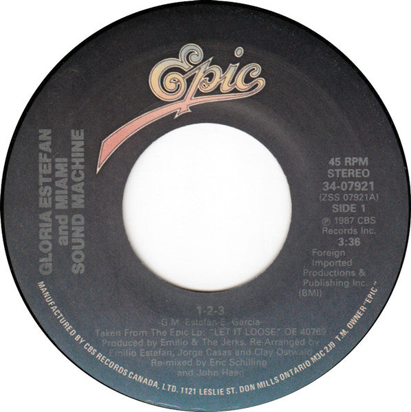 Miami Sound Machine - 123 - 1988