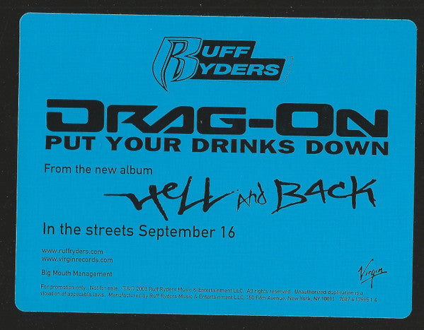 Drag-On - Put Your Drinks Down