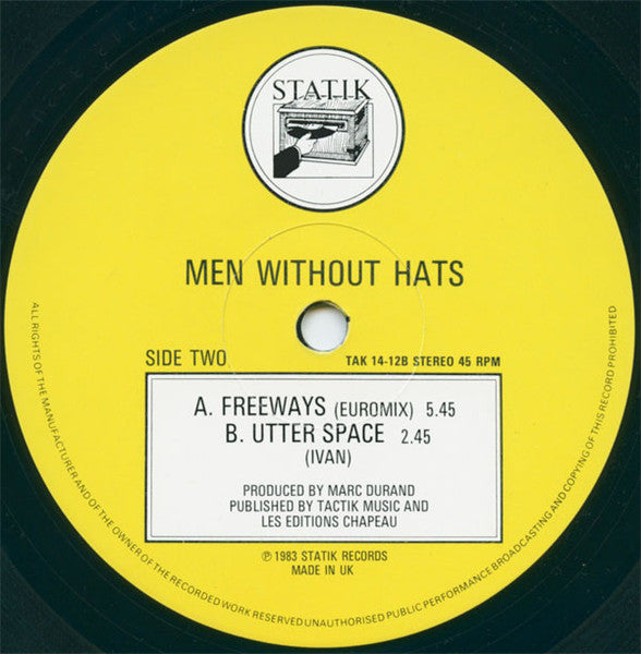 Men Without Hats - I Got The Message - 1983