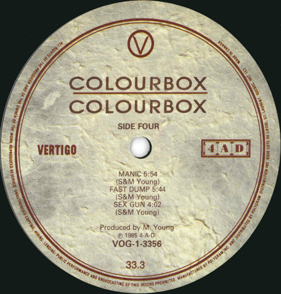 Colourbox - Colourbox - 1985
