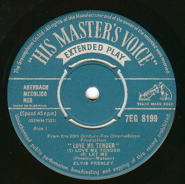 Elvis Presley - Love Me Tender - 1957