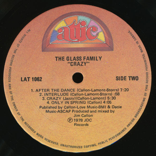 Glass Family, The - Crazy! - 1978