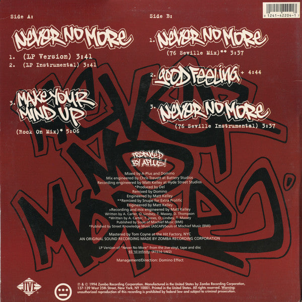 Souls Of Mischief - Never No More - 1994
