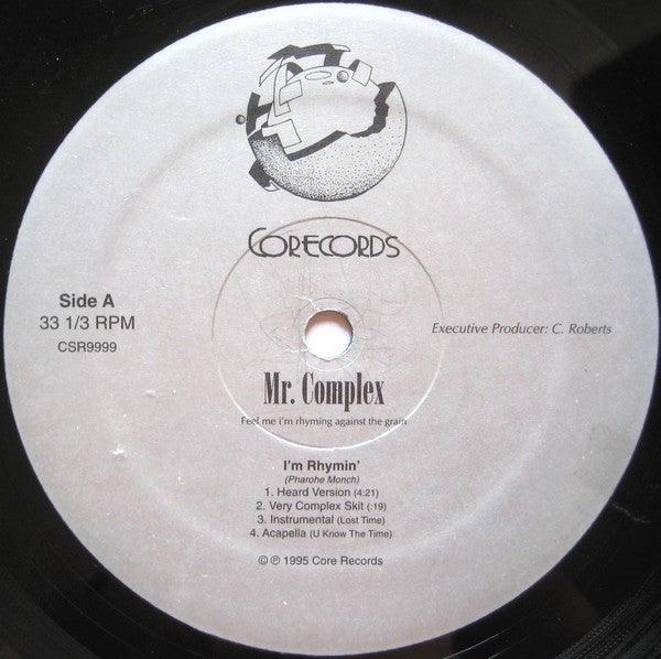 Mr. Complex - I'm Rhymin' / Against The Grain / Feel Me 1995 - Quarantunes