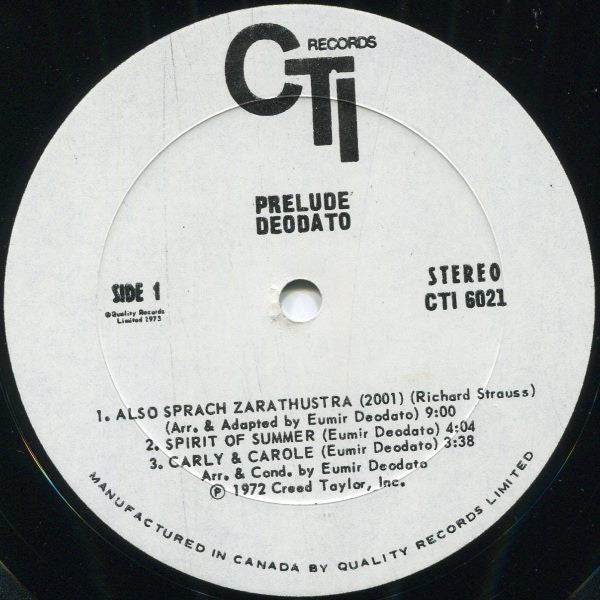 Eumir Deodato - Prelude