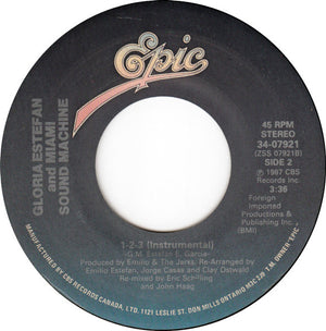 Miami Sound Machine - 1-2-3 - 1988