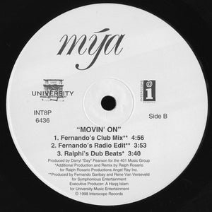 Mýa - Movin' On Vinyl Record