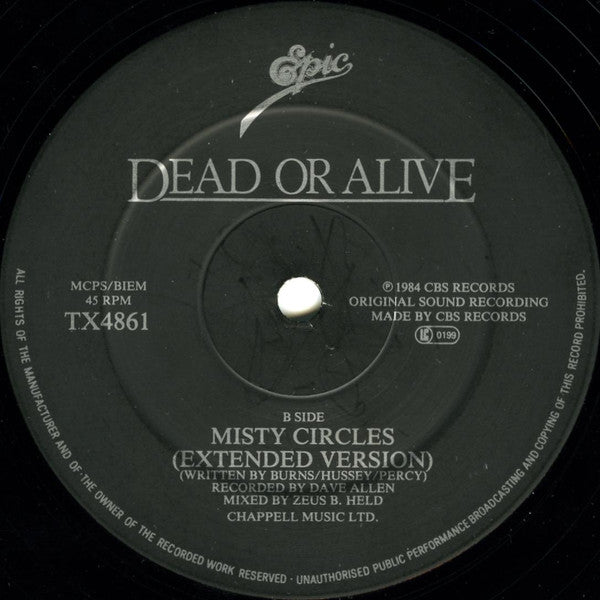Dead Or Alive - You Spin Me Round (Like A Record) (Murder Mix) - 1984