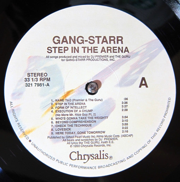 Gang Starr - Step In The Arena - 1990