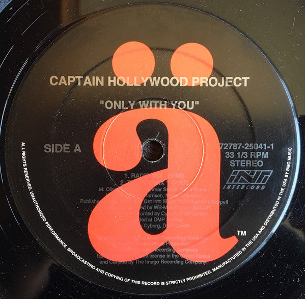 Captain Hollywood Project - Only With You