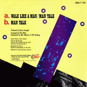 Divine - Walk Like A Man - 1985