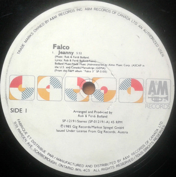 Falco - Jeanny - 1986