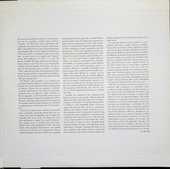 Lee Konitz - Motion - 1981