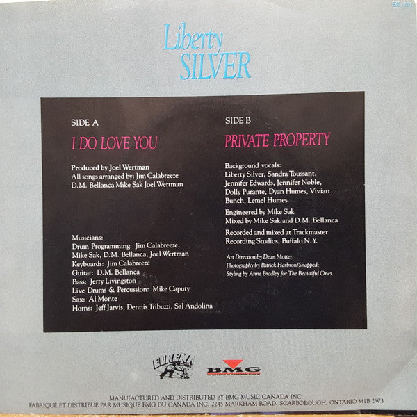 Liberty Silver - I Do Love You / Private Property