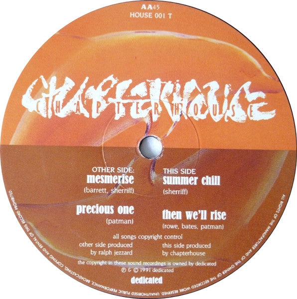 Chapterhouse - Mesmerise - 1991