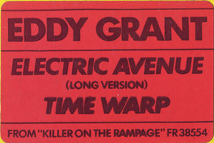 Eddy Grant - Electric Avenue / Time Warp - 1982