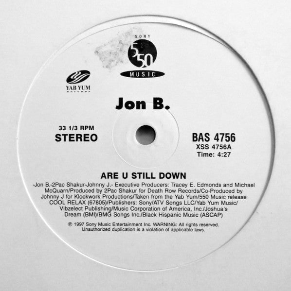 Jon B - Are U Still Down