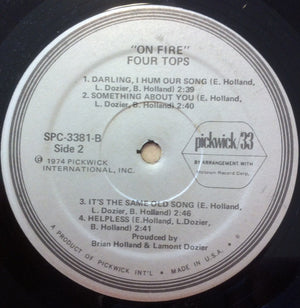 Four Tops - I Can't Help Myself - 1974