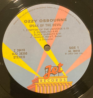 Ozzy Osbourne - Speak Of The Devil