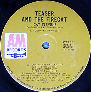 Cat Stevens - Teaser And The Firecat - 1971