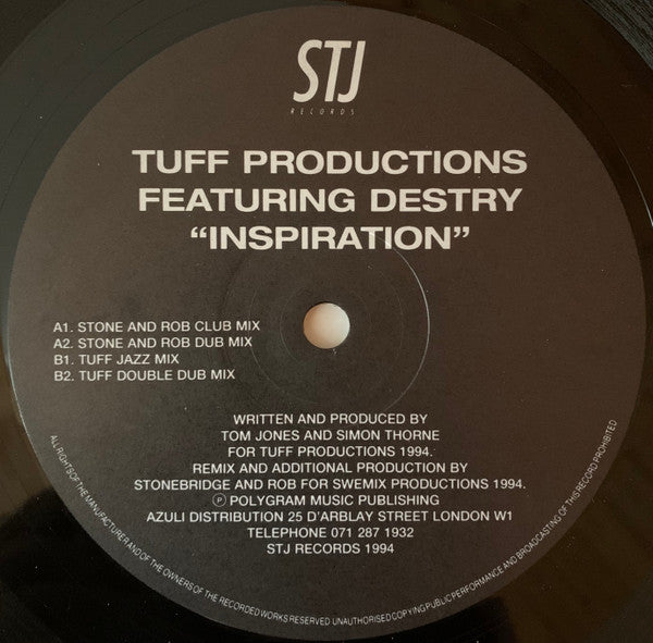 Tuff Productions - Inspiration