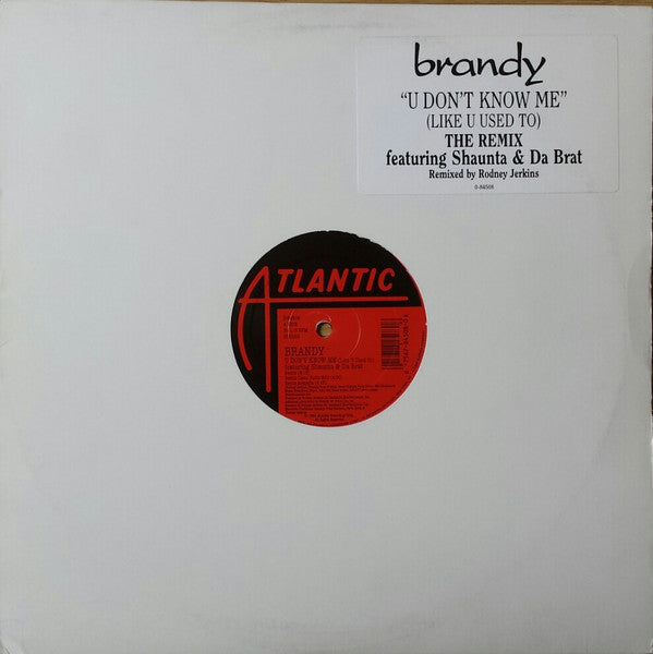Brandy - U Don't Know Me (Like U Used To) - 1998