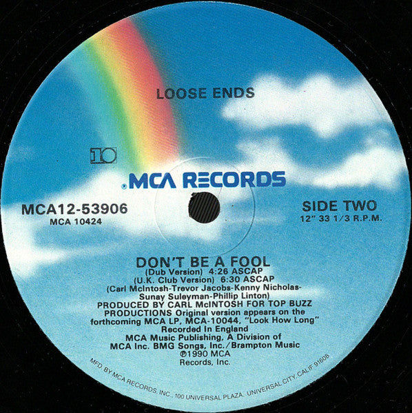 Loose Ends - Don't Be A Fool - 1990